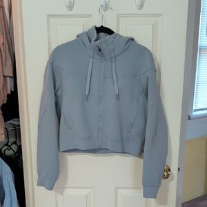 lululemon athletica Women's Light Gray Bomber Jacket